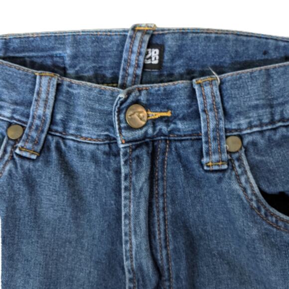 Rusty 90's Style Wide Leg High Waist Jeans 28 - Picture 4 of 10